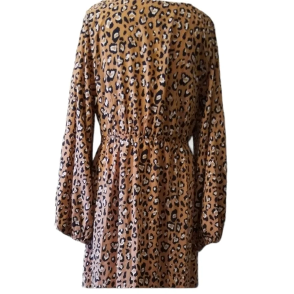 Umgee Animal Print Dress - Picture 5 of 12